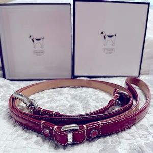Coach Patent Leather Leash